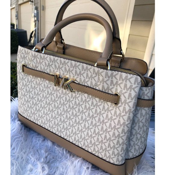 Michael Kors Reed Large Bag and Wallet Set Dust Bag Incl. - Picture 5 of 14